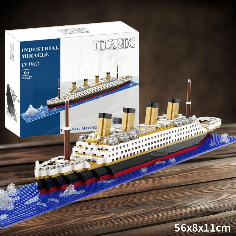 Blocos De Montar Titanic Realismo Incrível