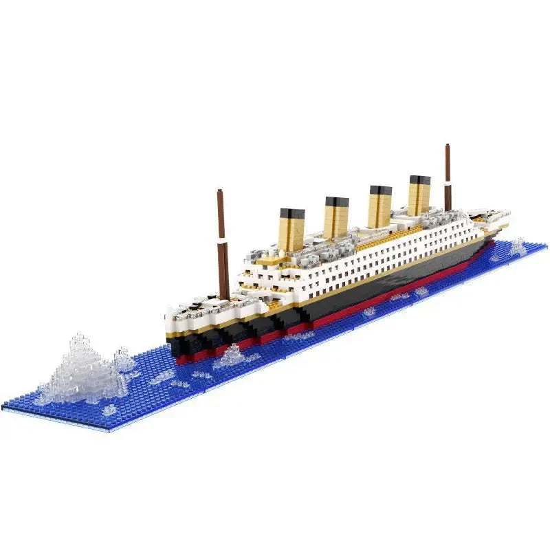 Blocos De Montar Titanic Realismo Incrível