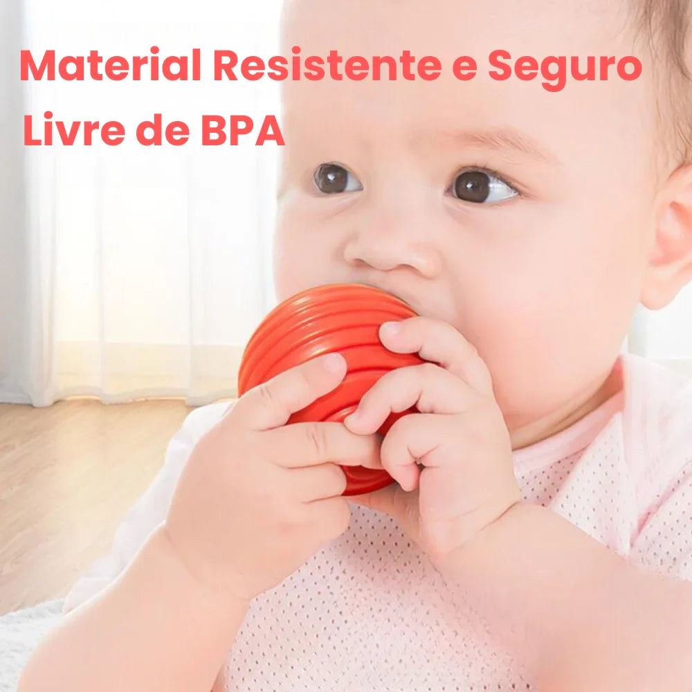 Brinquedo Educativo Blocos de Formas Coloridos Aprendizagem Sensorial