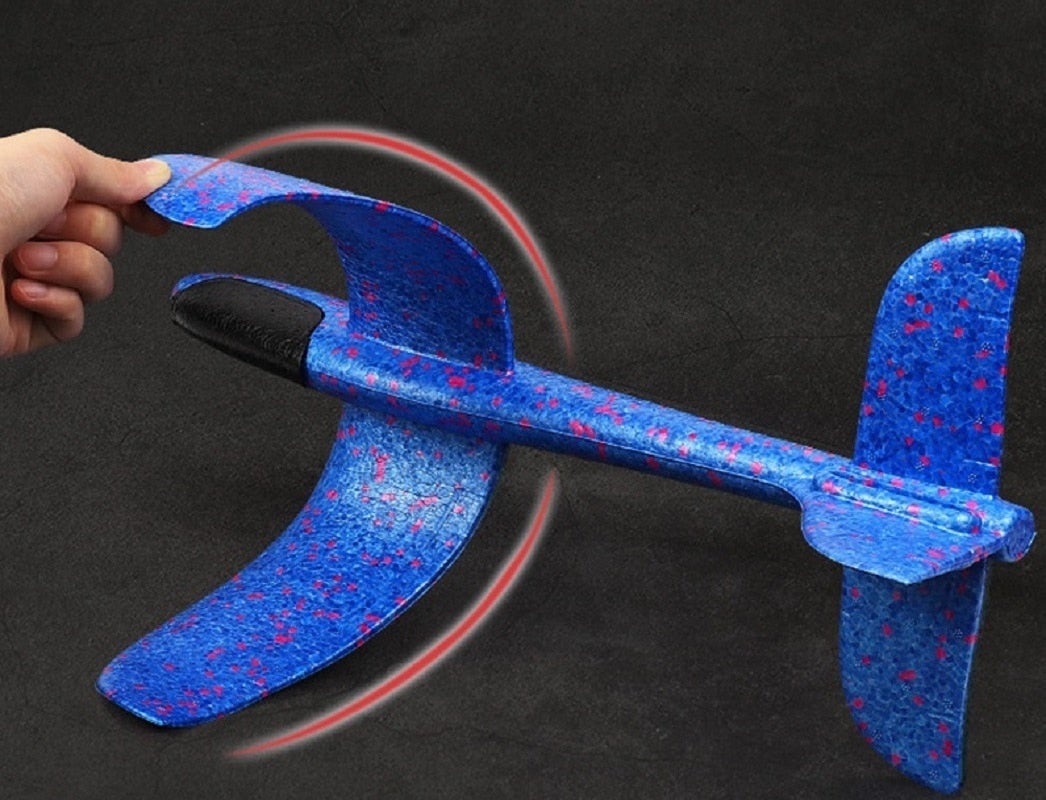 Avião Planador Nostálgico AeroSpeed – Diversão Clássica com Voo Estável e Longo