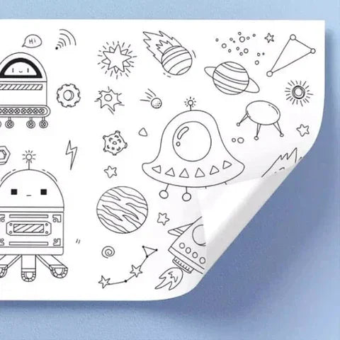 Rolo Gigante de Desenhos – Mais de 5.000 Ilustrações para Colorir, Criar e Se Divertir!