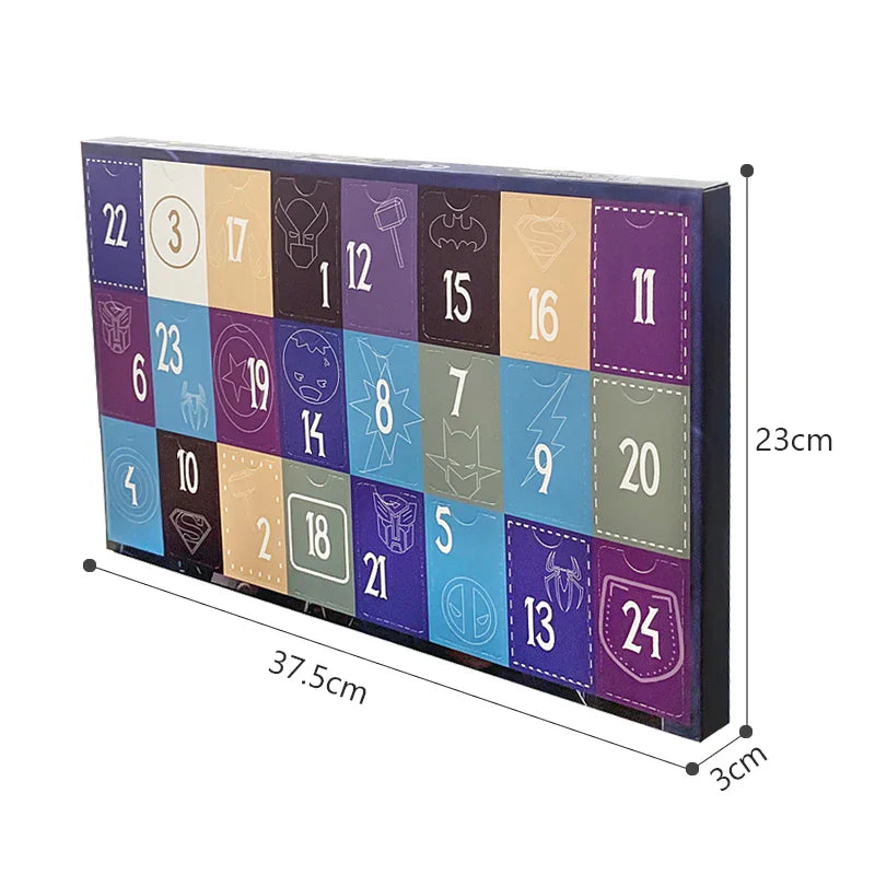 Blocos de Montar Heróis Marvel 24 Bonecos