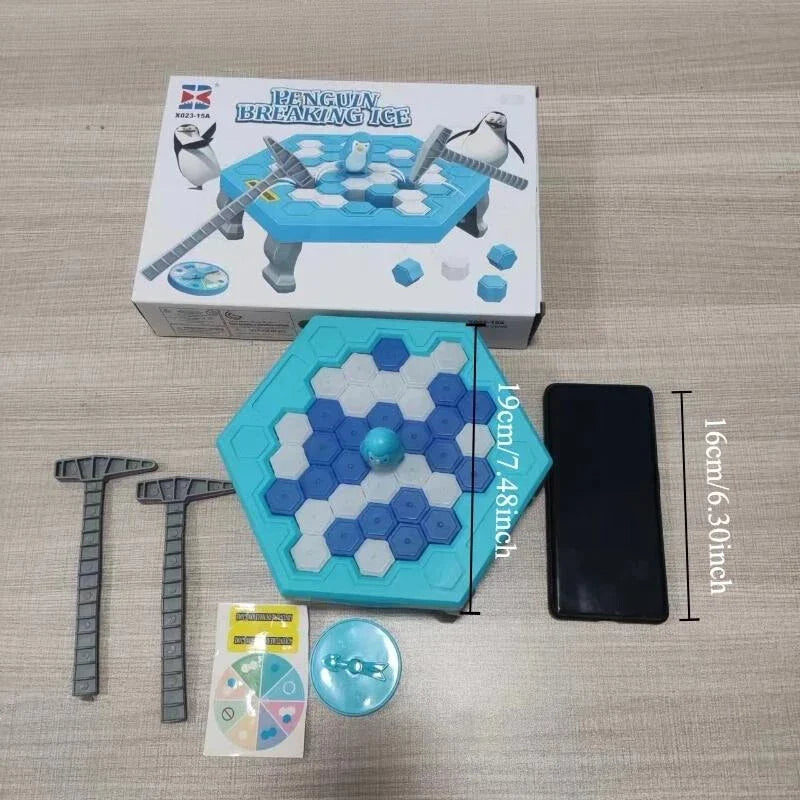 Brinquedo Educativo Quebra-Gelo Pinguim Jogo Interativo