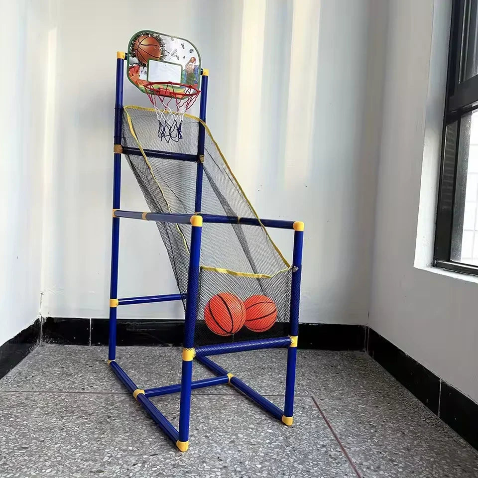 Basquete Brinquedo Educativo Arcade com Montagem Fácil e Uso Interno e Externo